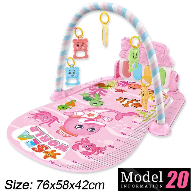 Infant Pedal Piano Keyboard Activity Mat