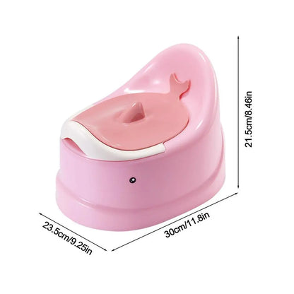 Stable & Safe Oval Potty for Boys and Girls