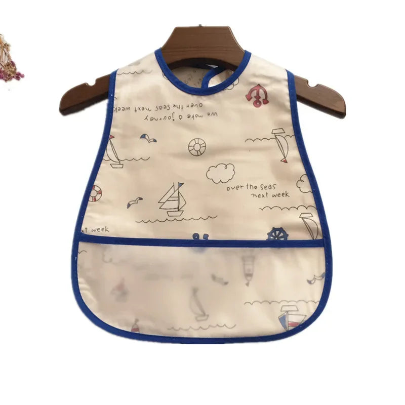 Adjustable Waterproof Bibs – Cute EVA Feeding Apron