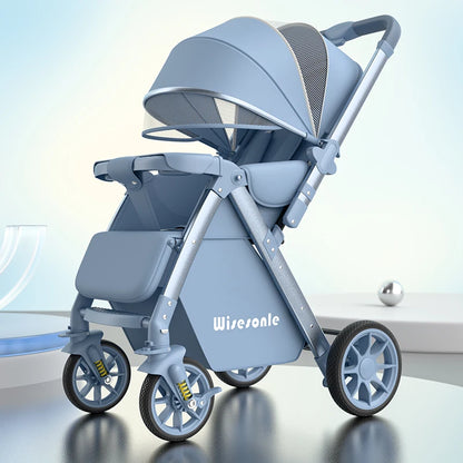 Lightweight Folding Two-way Baby Stroller