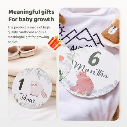 0-12 Month Baby Milestone Photo Cards & Souvenirs