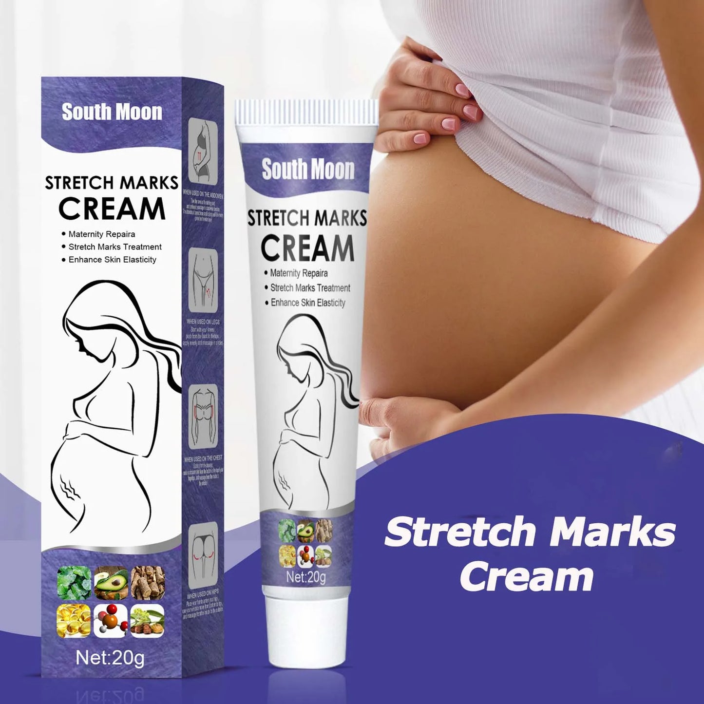 Stretch Marks Cream Smoothing and Nourishing Moisturiser