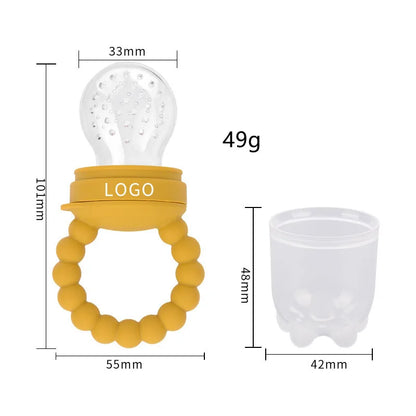 Silicone Baby Fruit Feeder & Teether Pacifier