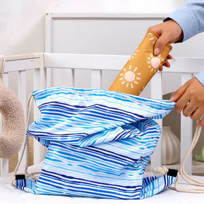 Soft Polyester Travel Changing Pad Cover & Mattress