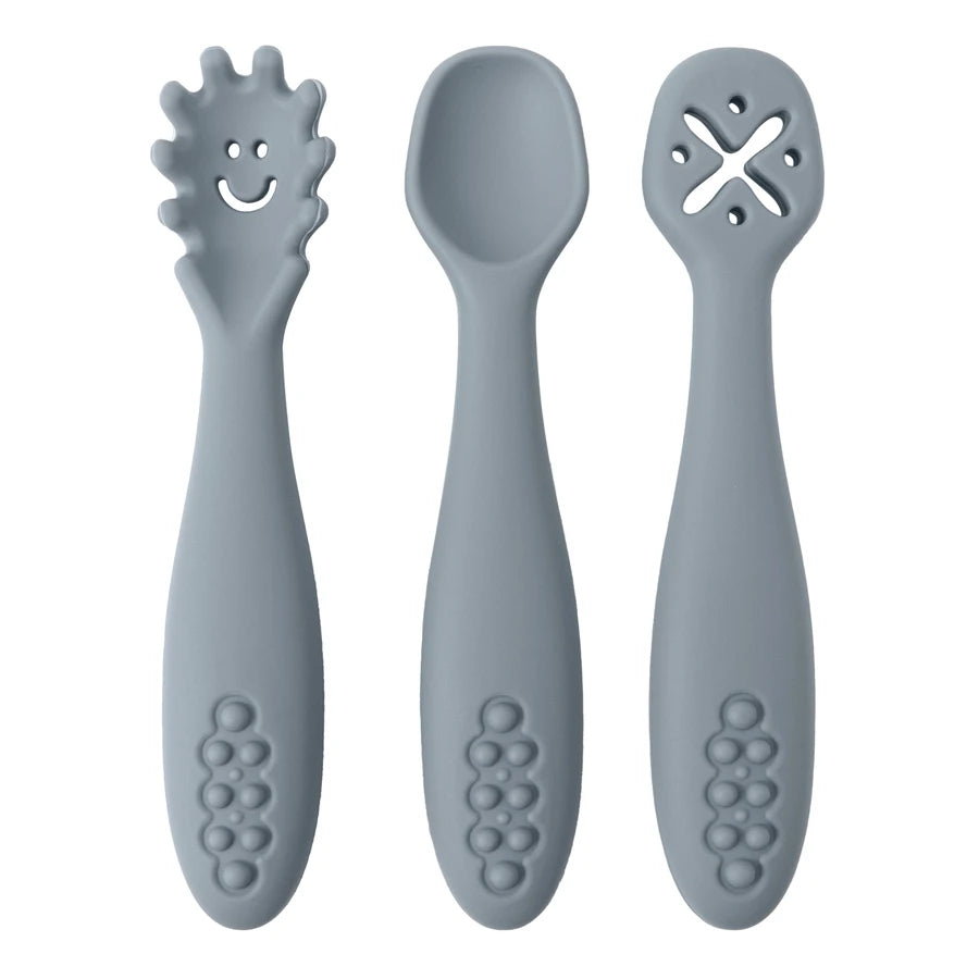 3 Pieces Baby Feeding Spoons