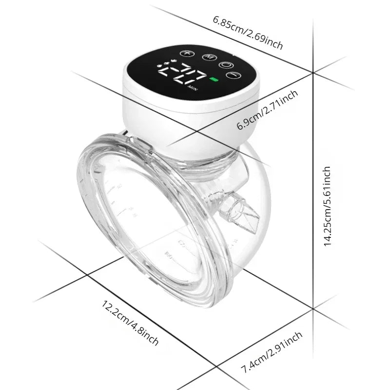 Bilateral Hands-free Wearable Breast Pump