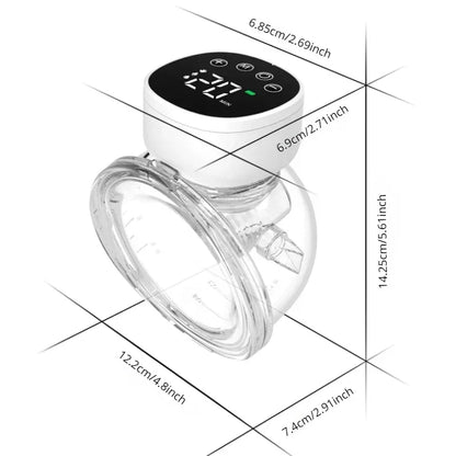 Bilateral Hands-free Wearable Breast Pump