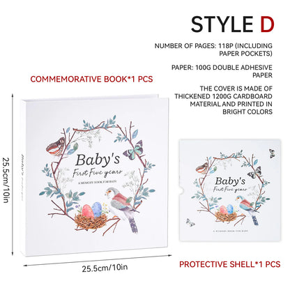 Baby Memory Book & Photo Album – First Year