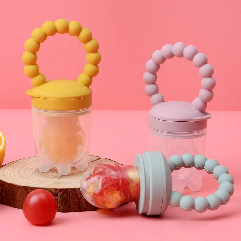 Silicone Baby Fresh Fruit & Veggie Feeder