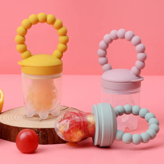 Silicone Baby Fresh Fruit & Veggie Feeder