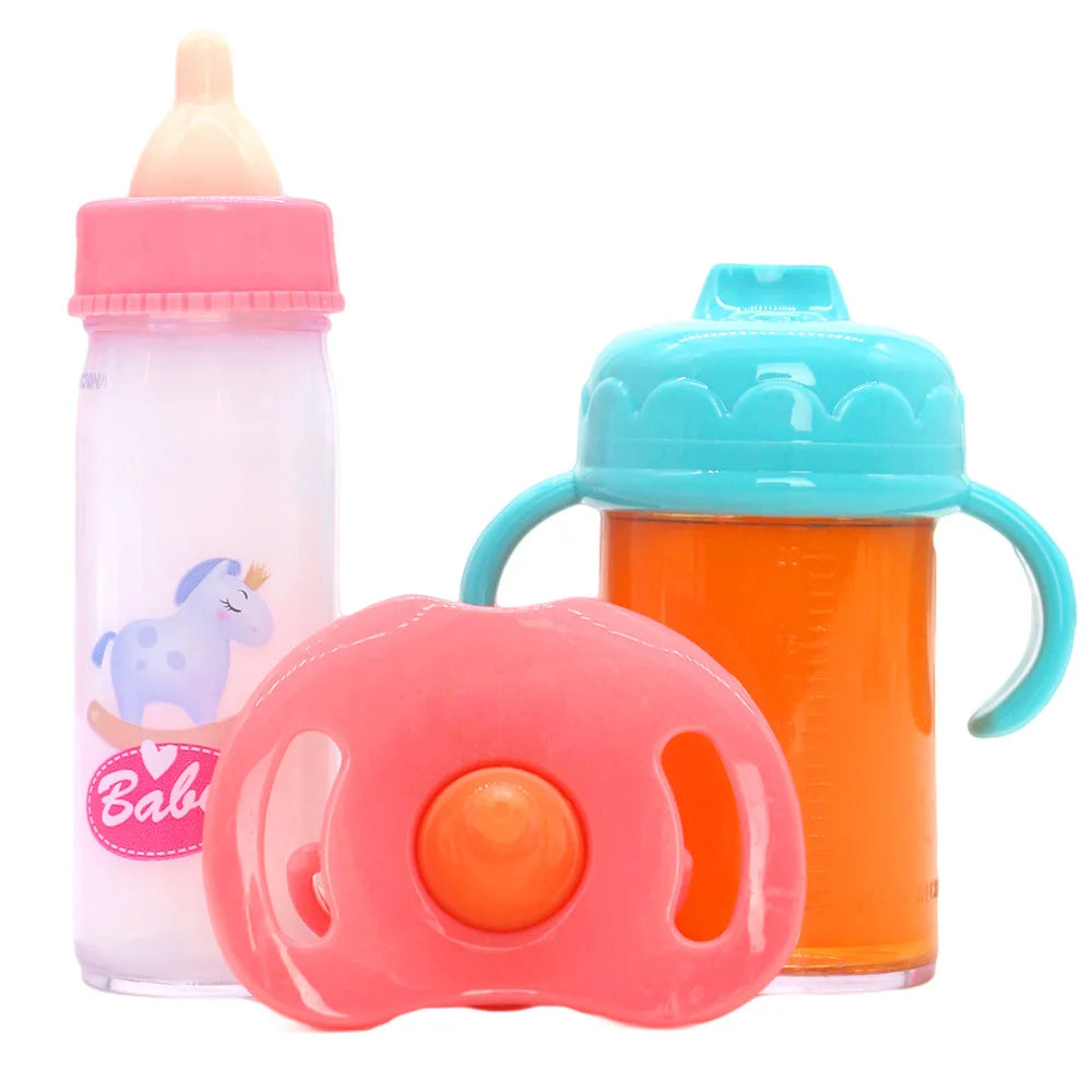Baby Doll Feeding Bottle Set