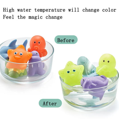 Baby Bath Time Fun: Waterproof Floating Toys