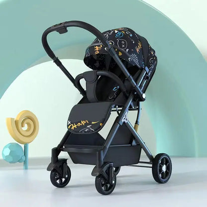 Lightweight stroller Two-way Push Stroller