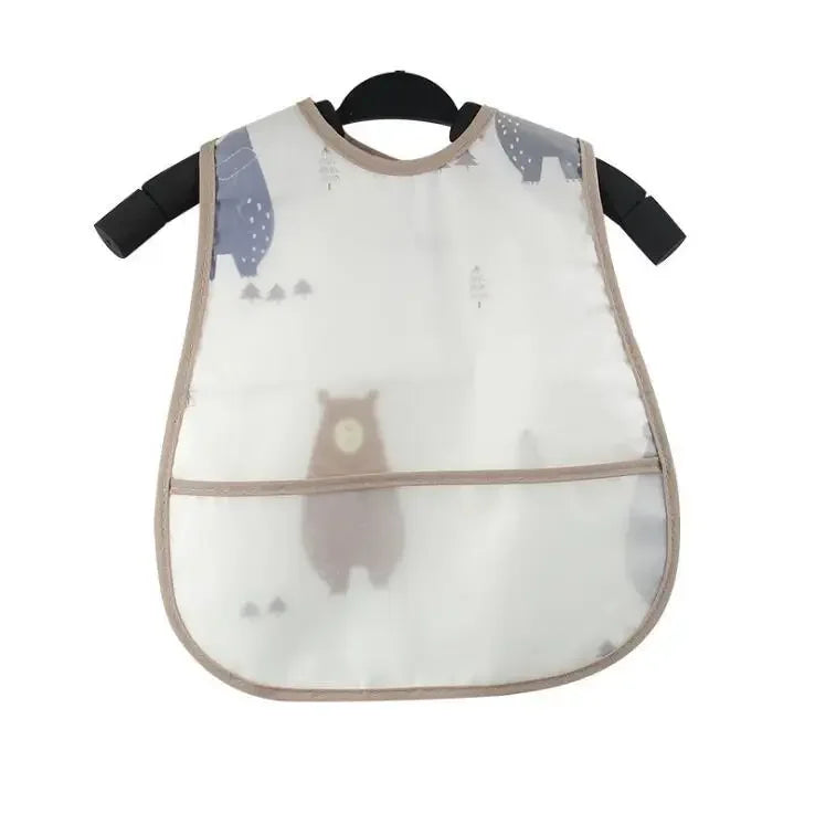 Adjustable Waterproof Bibs – Cute EVA Feeding Apron