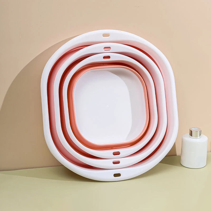 Portable Folding Plastic Multi-Use Wash Basin