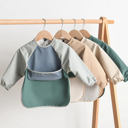 Easy Clean Washable Mealtime & Art Crafts Smock