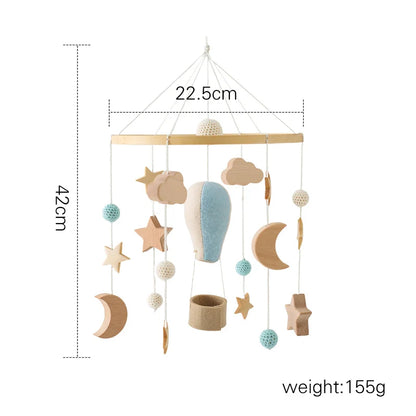 Wooden Rocket Baby Activity Gym Frame & Montessori Toys