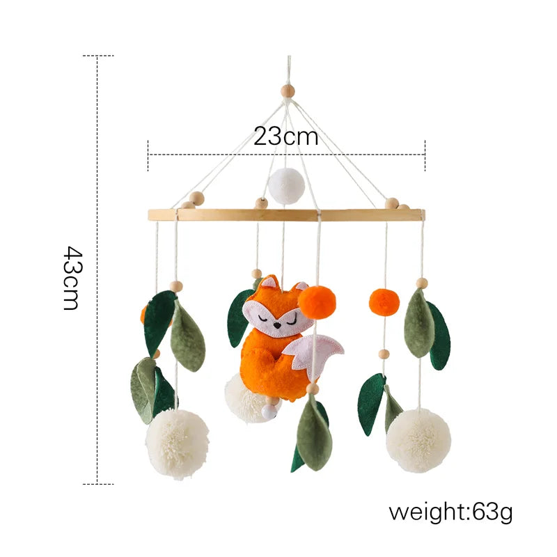 Wooden Rocket Baby Activity Gym Frame & Montessori Toys