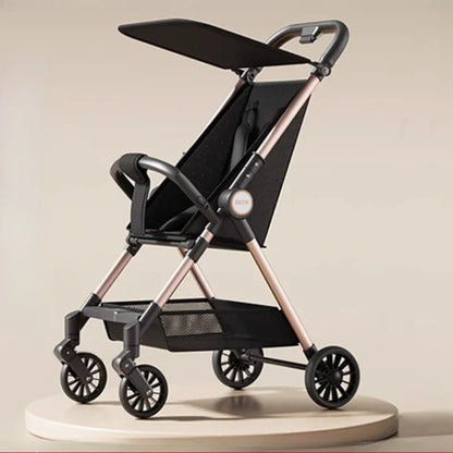 Compact & Foldable Baby Stroller for Quick Trips