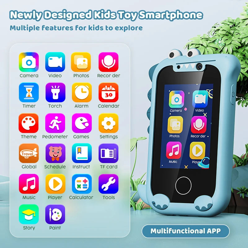 Kids Toy Smart Phone with Dual Camera & MP3