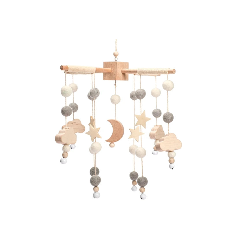 Wooden Rocket Baby Activity Gym Frame & Montessori Toys