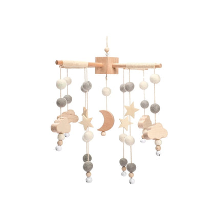 Wooden Rocket Baby Activity Gym Frame & Montessori Toys