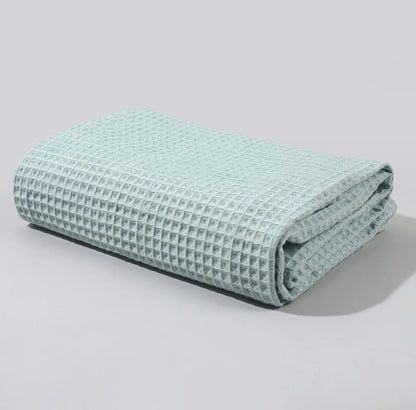 Soft Waffle Cotton Newborn Swaddle & Crib Blanket
