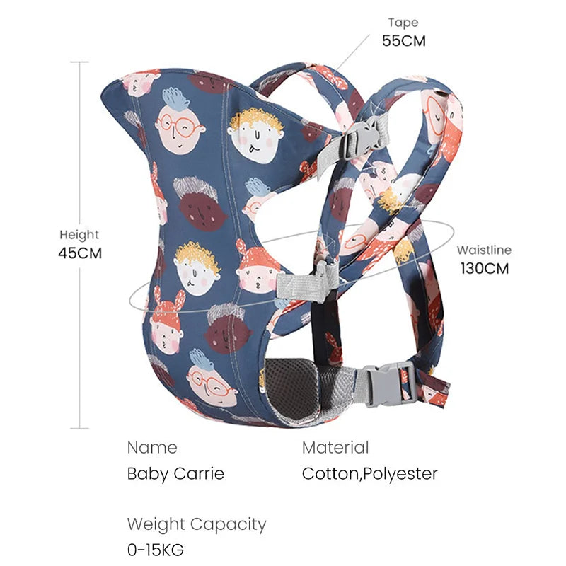 Comfortable Kangaroo Baby Wrap & Infant Sling for Outdoor Use