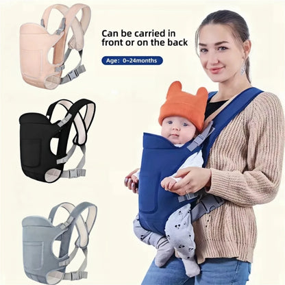 All-in-One Baby Bag & Waist Belt Carrier (4 Positions)