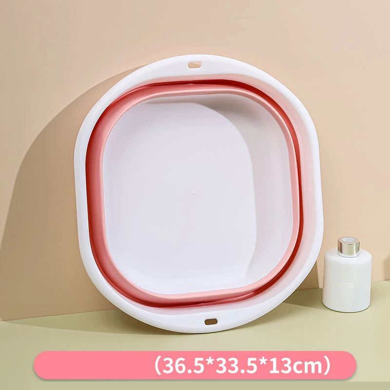 Portable Folding Plastic Multi-Use Wash Basin
