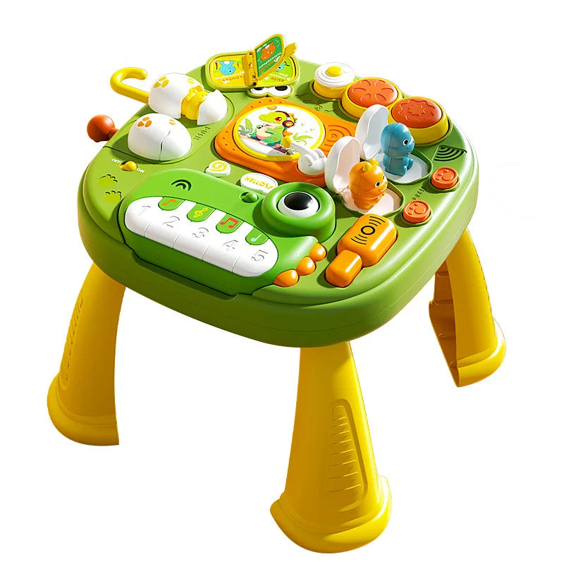 Infant Busy Board Activity Table: Sensory & Early Educational Toy