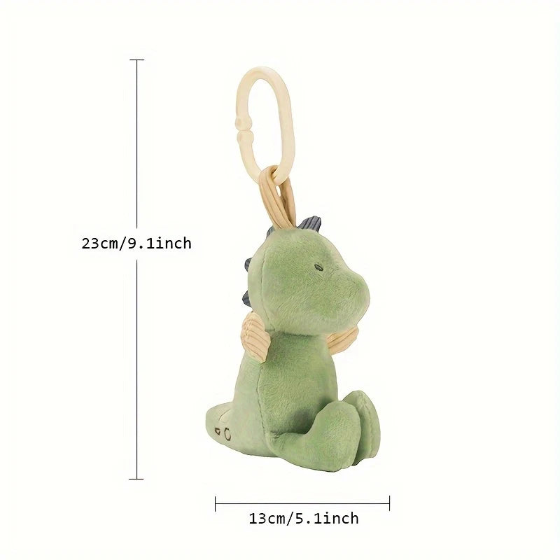 Cartoon Animal Baby Stroller Bed Hanging Toy for Boys Girls Rattles Soothing Toy Newborn Gifts Toddlers Early Educational Toys