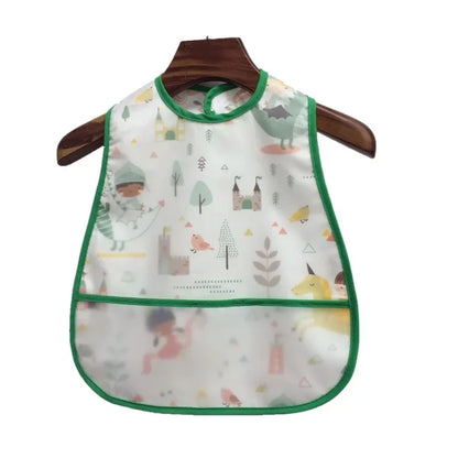 Adjustable Waterproof Bibs – Cute EVA Feeding Apron