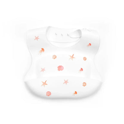 Baby Silicone Bibs, BPA-Free Waterproof Adjustable