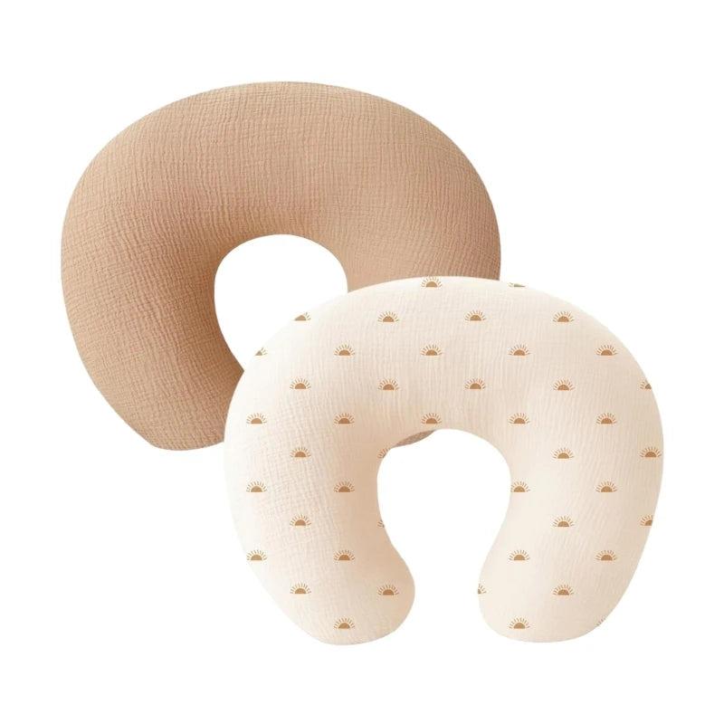 2PCS Breastfeeding Pillow Cover Pillow Case Detachable Nursing Pillowcase Breast Feeding Cushion Sleeve Breathable