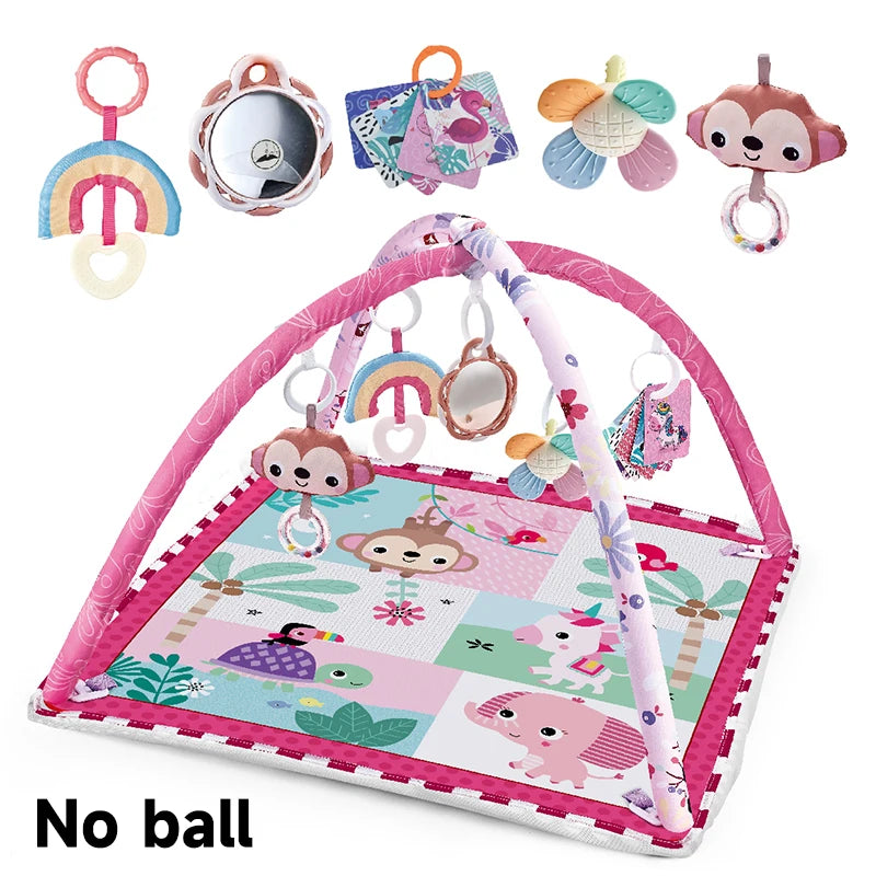 Newborn Baby Activity Gym & Play Mat for Tummy Time (0-36 Months)