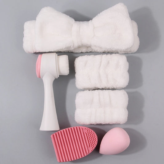 6-Piece Facial Cleansing & Makeup Prep Kit