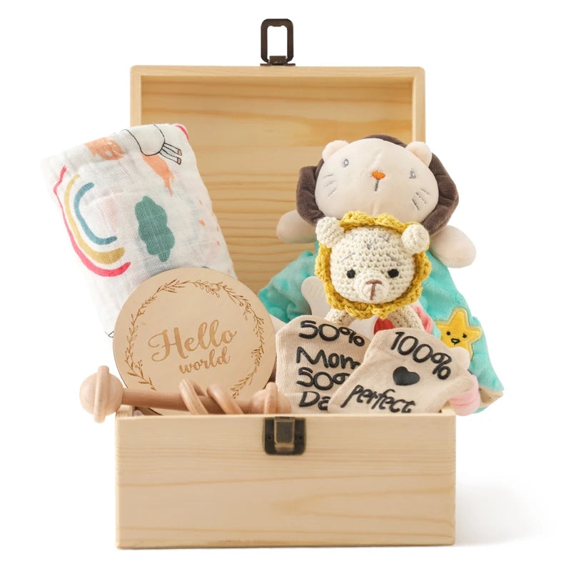 The Complete Baby Welcome Gift Basket (Infant Bath & Play Set).