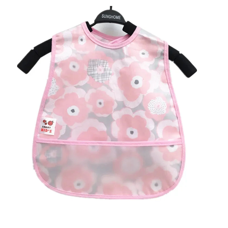 Adjustable Waterproof Bibs – Cute EVA Feeding Apron