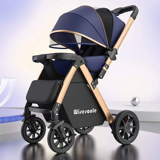Lightweight Folding Two-way Baby Stroller