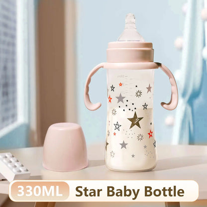 Large Capacity Anti-Fall PP Star Feeding Bottle