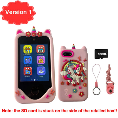 Unicorn Toy Phone with Dual Camera & Games