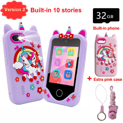 Unicorn Toy Phone with Dual Camera & Games