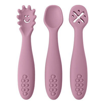3 Pieces Baby Feeding Spoons