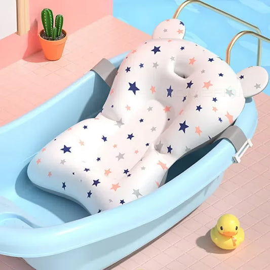 Portable Bathing Cushion & Anti-Slip Baby Bath Support