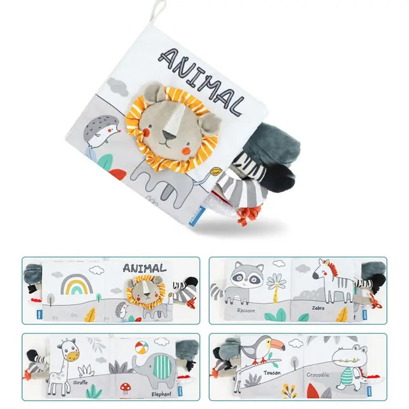 Infant Soft Montessori Activity Book