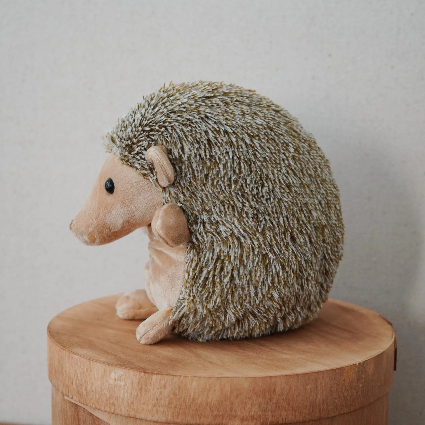 Cute Hedgehog Plush – Soft Round Toy with Short Legs & Adorable Smile