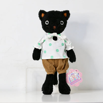 Kawaii Dressing Cat Plush Doll: Soft Stuffed Animal Gift