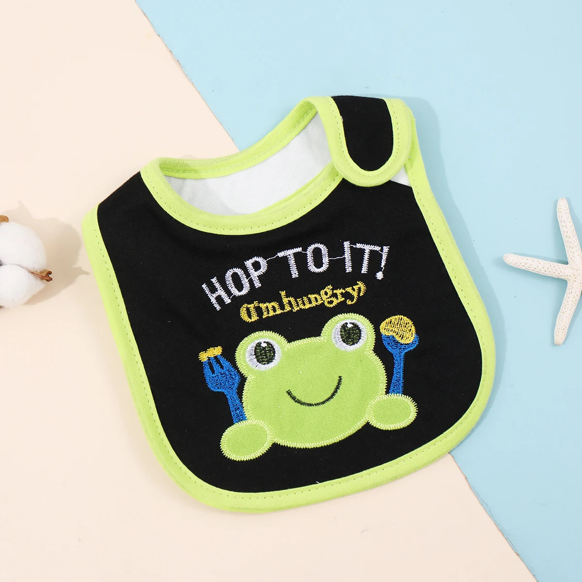 Waterproof Feeding Bibs for Babies & Toddlers – Soft Apron & Burp Cloth Set