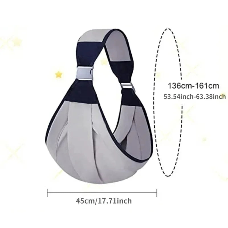Comfortable Cross-Body Wrap Sling Carrier Accessory